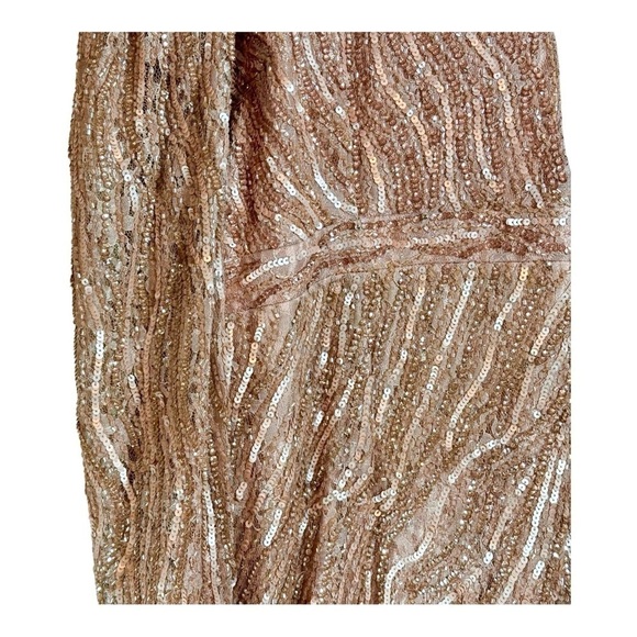 Mac Duggal Beaded Puff Sleeve Trumpet Evening Gown NWT - Picture 5 of 9